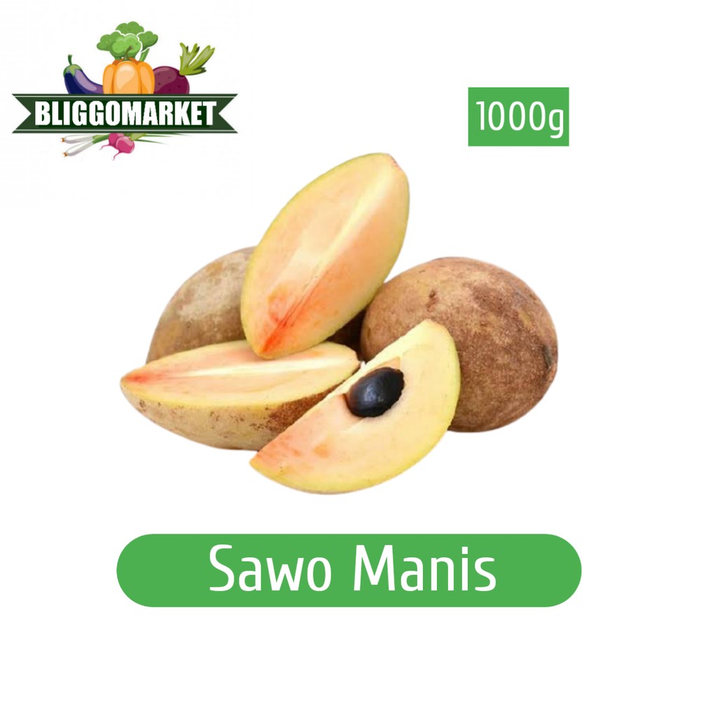 

Buah Sawo -/+1000g (Bliggomarket)