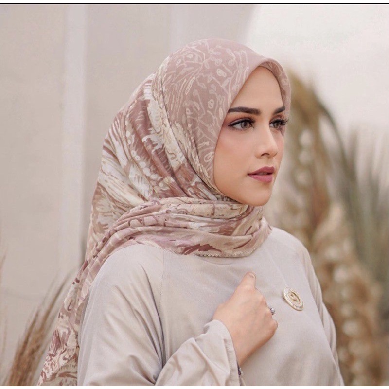 Buttonscarves Farsha Series-Misty rose