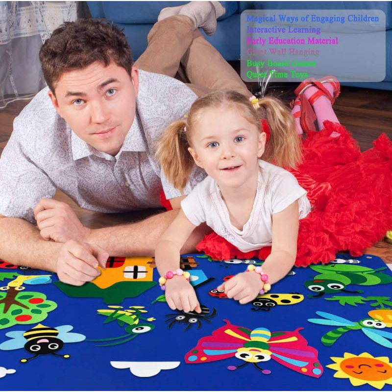 busy page busy board busy book worksheet quiet book