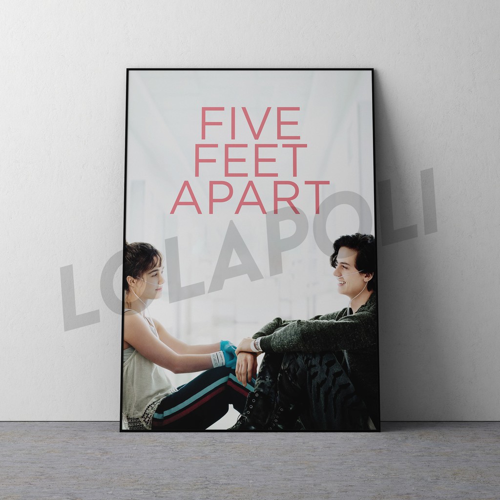 Hiasan Dinding Poster Kayu - Film Five Feet Apart