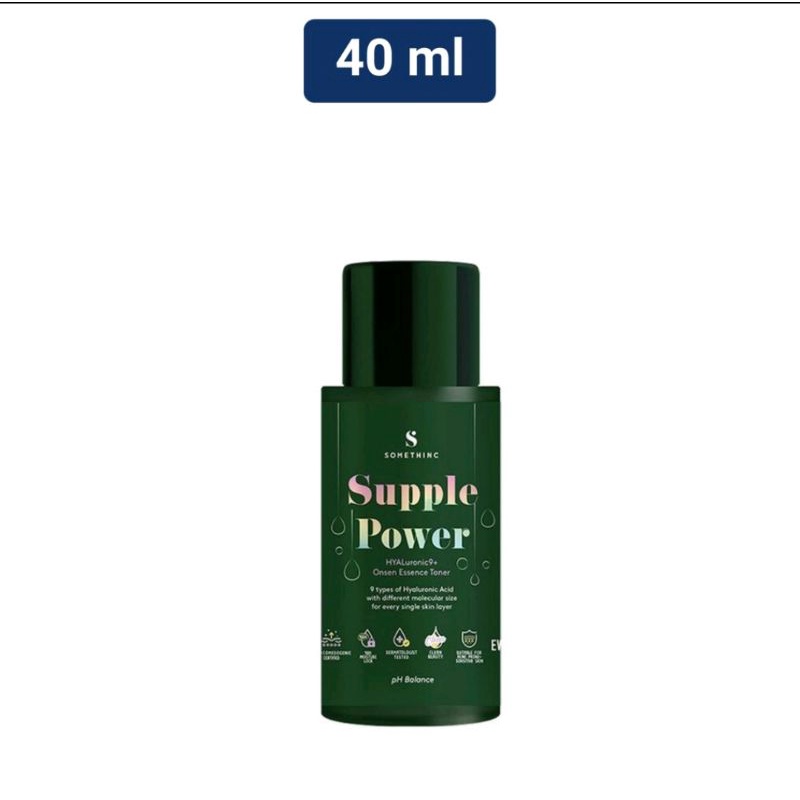 Somethinc Supple Power Hyaluronic9+ Onsen Essence Toner 40ml 120ml