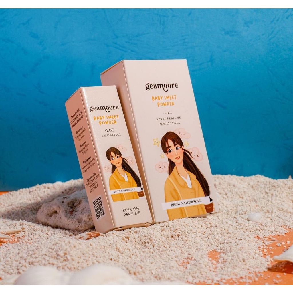 (BPOM) Parfum geamoore inspired | parfum geamoore addicted scent edition | parfume geamoore | parfume geamore | parfum murah | geamoore inspired parfum roll on | geamoore addicted series-BABY SWEET POWDER