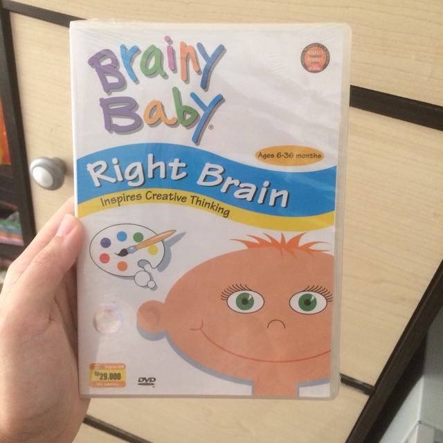 Dvd brainy baby - seri right brain