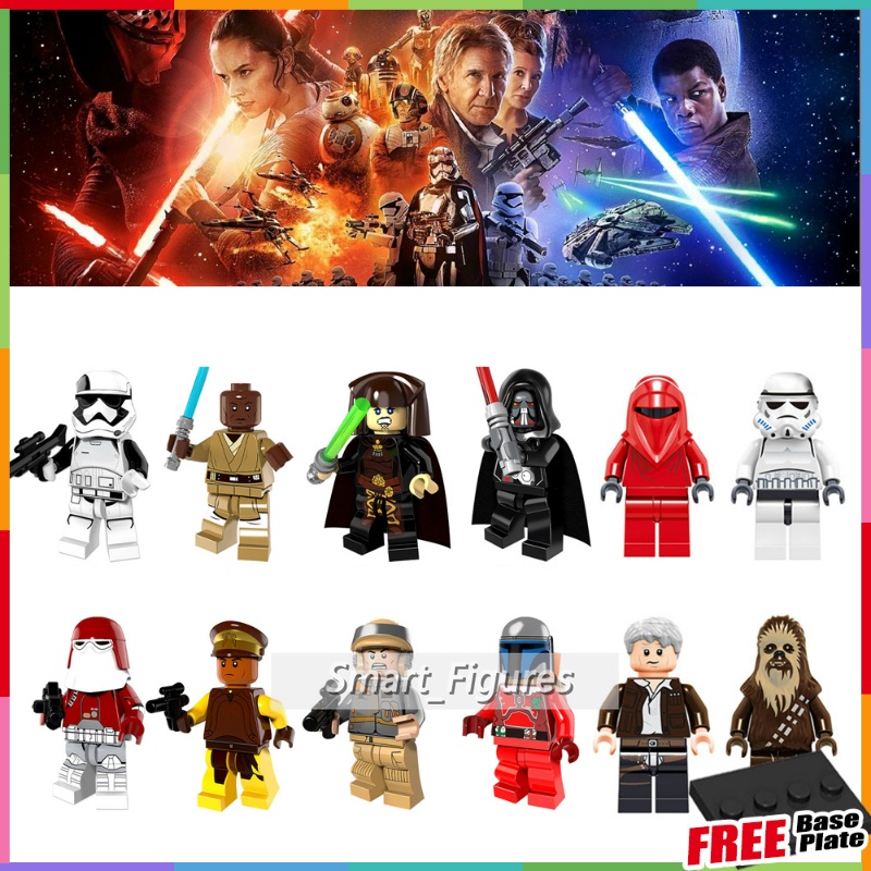 Pg8095 Mainan Action Figure Karakter Star Wars Minifigures Untuk Hadiah