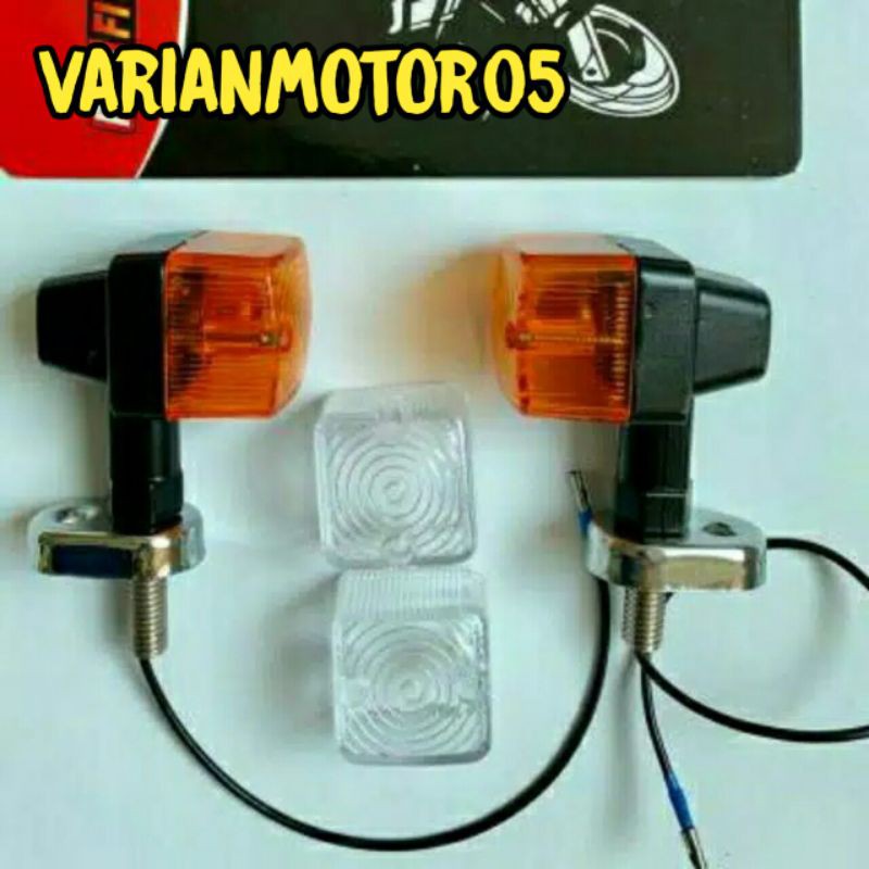 lampu sen klasik-custom-riting sein klasik custom model palu kotak-palu kotak