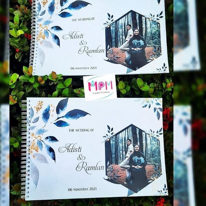 

【Penjualan Terbaik】✅CODBUKU TAMU PERNIKAHAN CUSTOM250NAMA