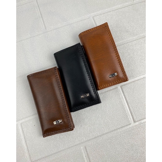 DOMPET KUNCI STNK LIPAT 3 BAHAN KILAP DOMPET STNK MOBIL KULIT SINTETIS DOMPET KUNCI MOTOR LIPAT LOGO GANTUNGAN KUNCI STNK