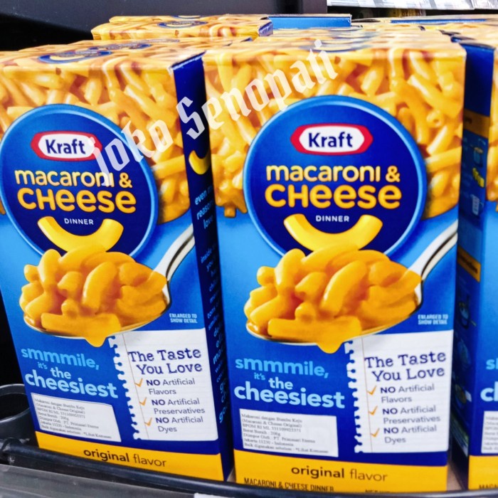 

Pasta-Aneka- Kraft Macaroni & Cheese Original Mac & Cheese -Aneka-Pasta.