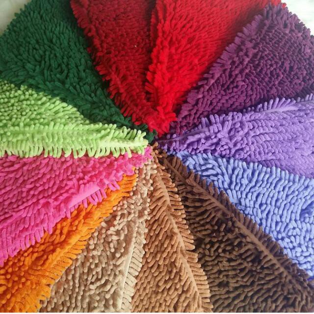 [DEASTORE] KESET CENDOL BAHAN MICROFIBER / MAT CHENILLE