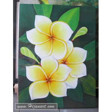 Lukisan Bunga Kamboja Shopee Indonesia