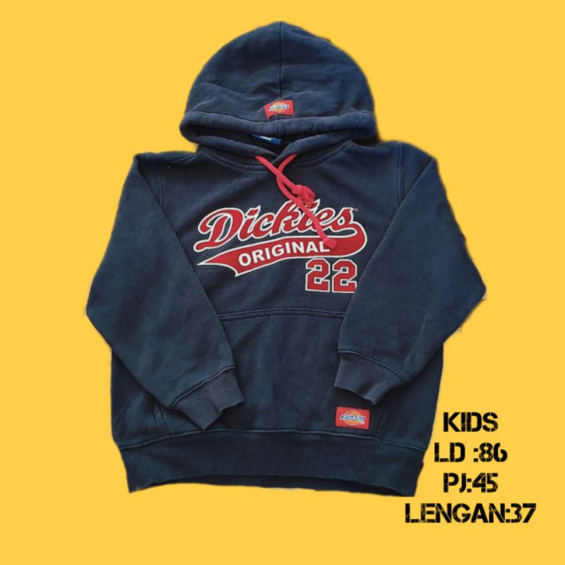 hoodie dickies anak navy