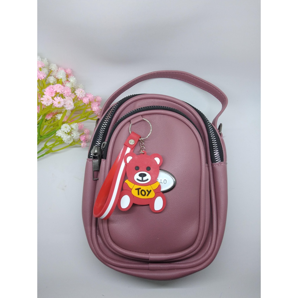 Tas Anak/ Remaja Selempang Oval (Bear)