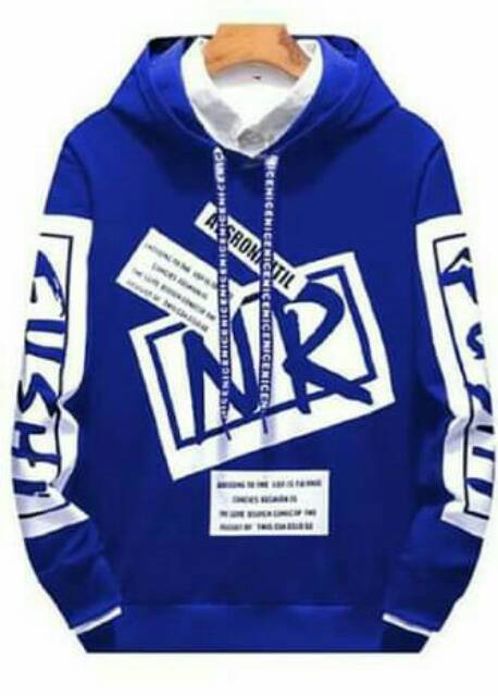 Hoodie pria NR keren