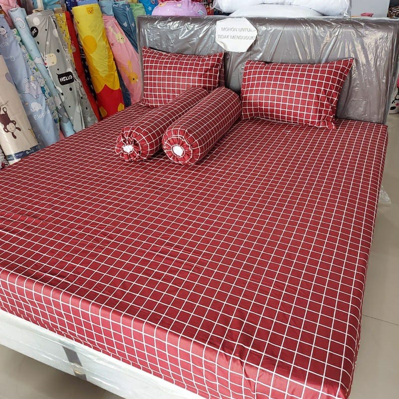 SPREI KATUN MOTIF UKURAN 120X200 CM SPREI HOME MADE KATUN KARAKTER DAN AESTETIC MURAH