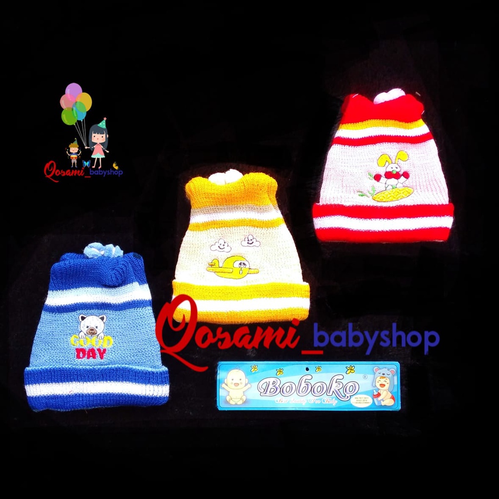 TOPI Bayi Rajut Kupluk Anak Murah SNI