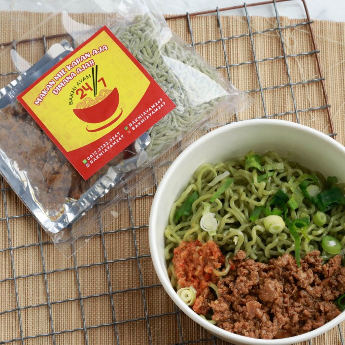 

Ss5g74gfd Bakmi Ayam Express Halal & Gurih(Frozen 2-3 Minggu) - Mie Hijau Ff04151