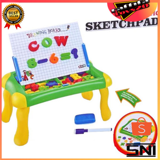 

Mainan Papan Tulis Magnetic Sketchpad No QJ9922