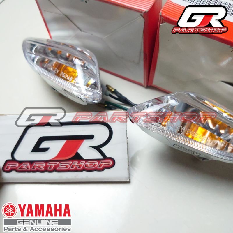 sen depan putih set assy vega pnp f1zr ori ygp original yamaha fizr fiz f1z r riting kanan kiri reting lampu