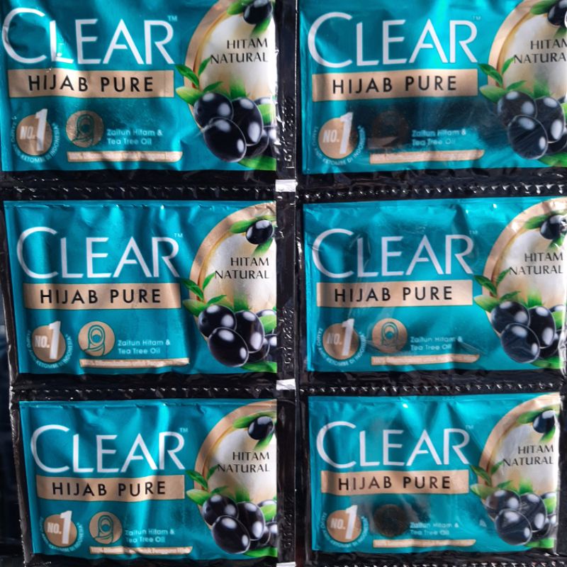 SHAMPOO CLEAR 1RENCENG ISI 12 SACHET