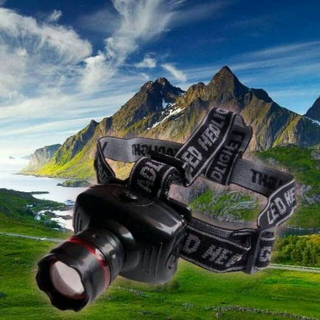 Headlamp Zoom murah / Senter kepala gunung | Shopee Indonesia