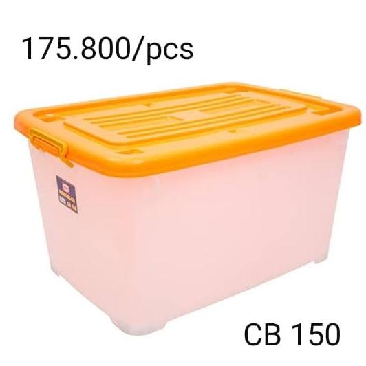 

Harga Murah Hercules Container Box 150 Liter Cb 150 Sip 119