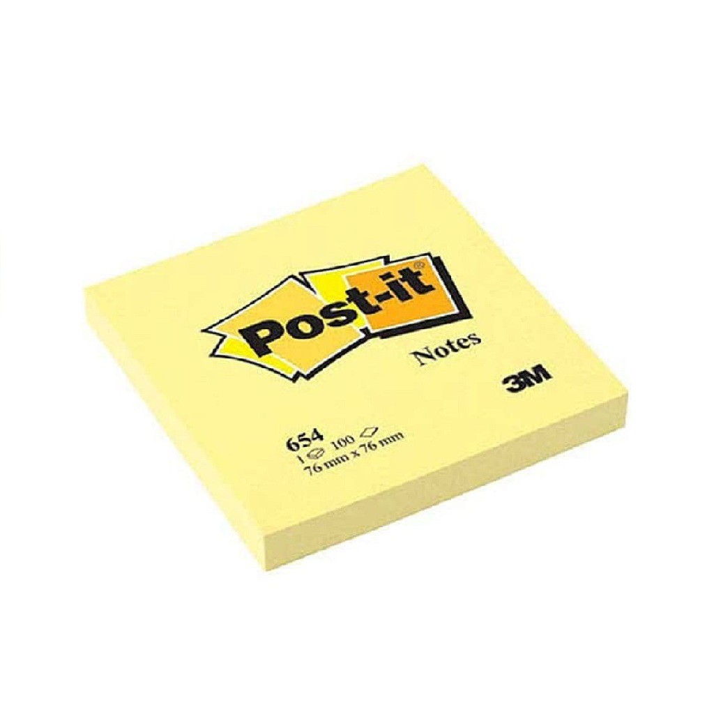 Jual 3M Post It Sticky Notes Memo 654 Shopee Indonesia