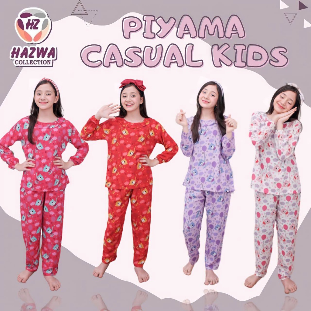 Piyama Casual Rayon Hazwa