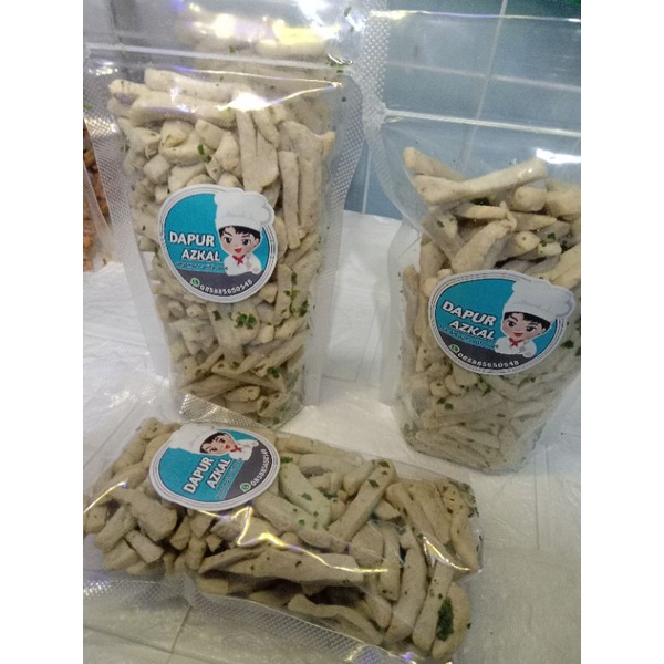

Basreng daun jeruk rasa original