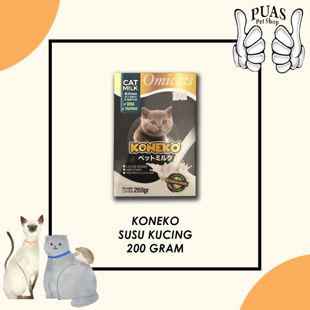 Koneko Susu Kucing 200gr