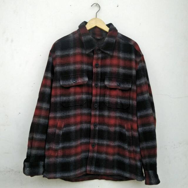 UNIQLO WOOL FLANNEL JACKET