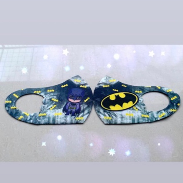 Grosiran Masker Scuba karakter anak Import Korea Motif Printing Asli