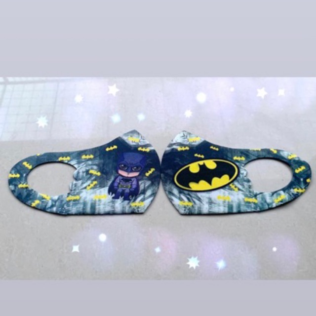 Grosiran Masker Scuba karakter anak Import Korea Motif Printing Asli