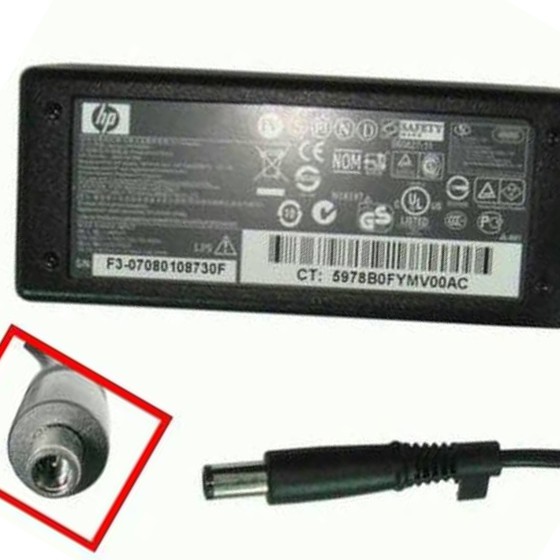 Charger Adaptor HP EliteBook 2170p 2540p 2560p 2570p 2730p 2740p Original