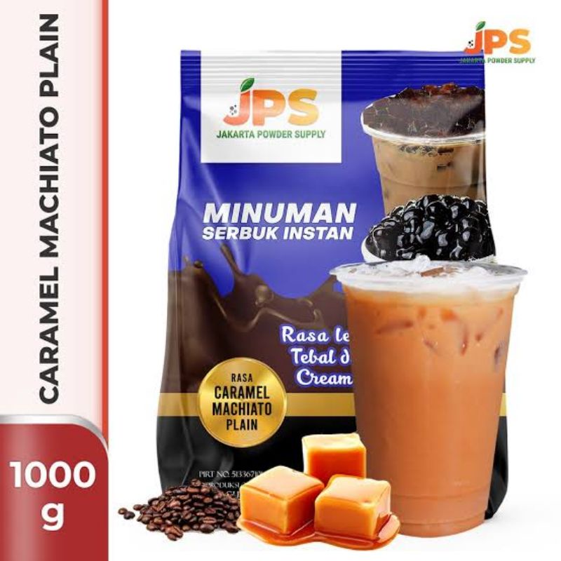 

JPS bubuk minuman Caramel Machiato (Kopi Karamel) plain 1 kg di Denpasar Bali