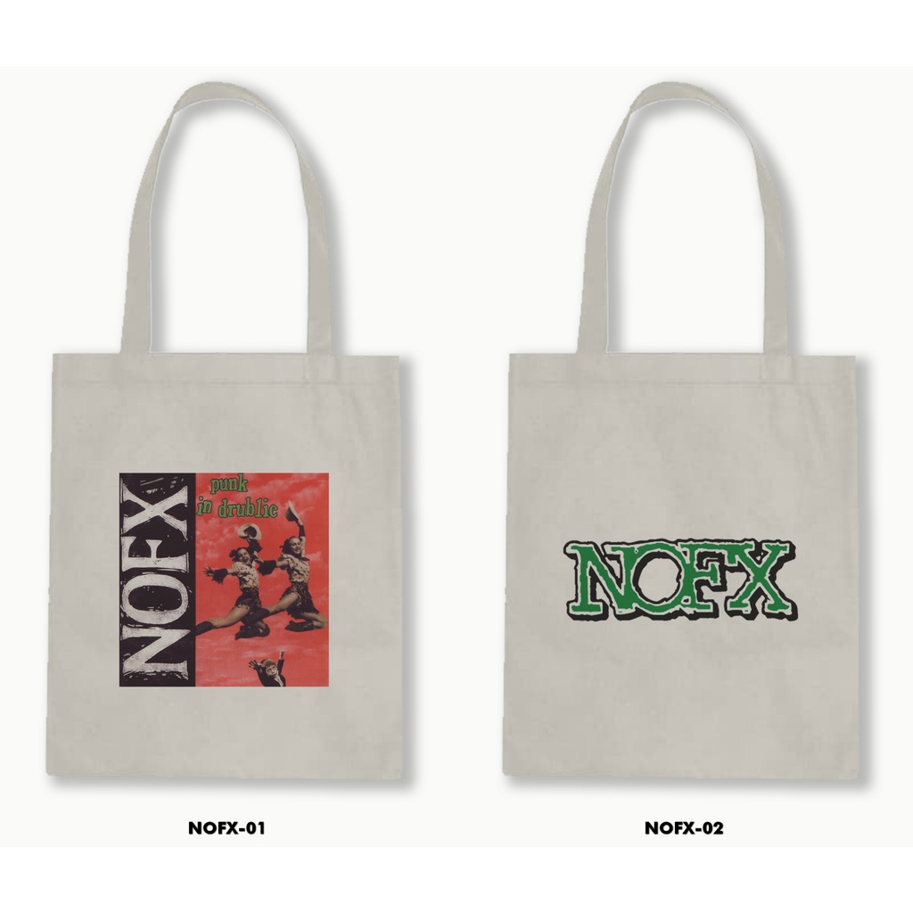 TOTE BAG BLACU - NOFX