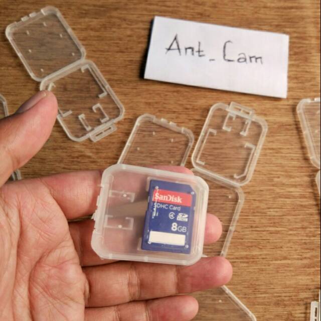 memori memory case wadah tempat kotak memori sdhc micro sd sandisk samsung toshiba