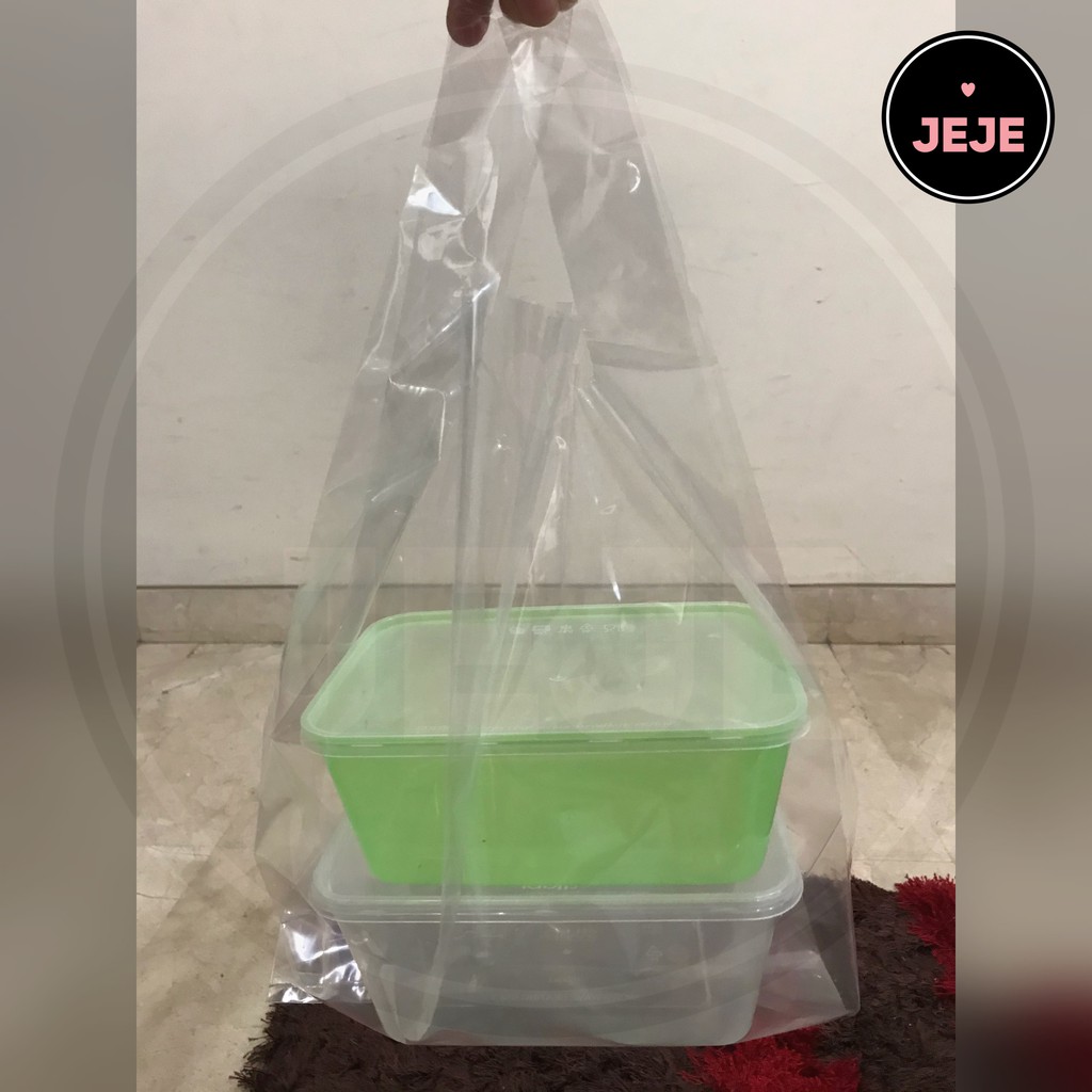 [TJJ Grosir] PP Kantong Kresek Plastik Premium Plong Kutang Uk. 24/28