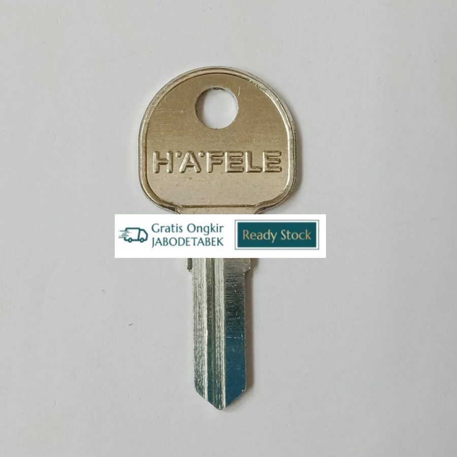 Bahan kunci Duplikat Hafele untuk Lemari / Laci ( jalur KANAN )