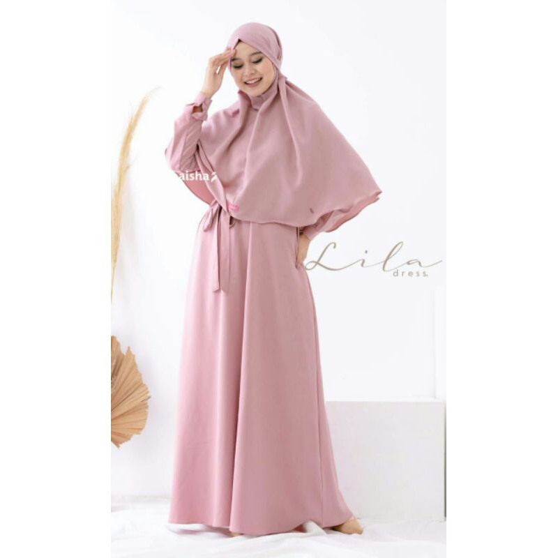 Lila Gamis/gamis syar'i/gamis simple