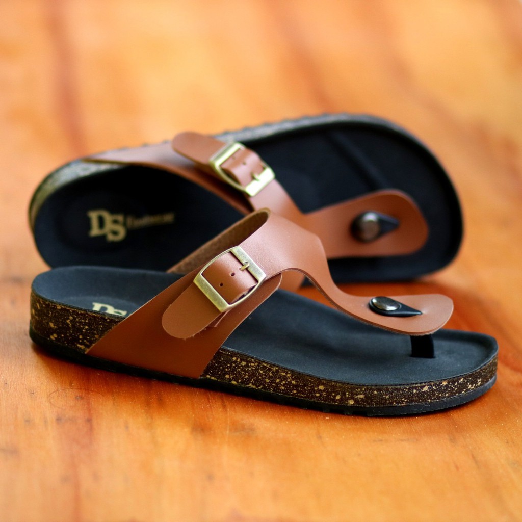 Sandal Pria- Sandal Pria Casual Kulit - Sandal Pria Kulit - Sandal Pria Terbaru - Sandal Pria Hype