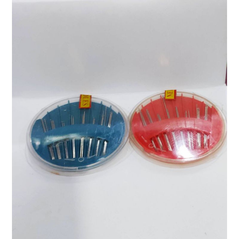 Jarum Jahit Tangan Ukuran Besar Kecil 16 Pcs