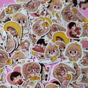 STIKER VINYL/TRANSPARAN/CUTTING PUTUS/DIE CUTT