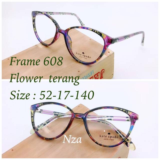 Frame Kacamata Wanita, Kaca mata Anti Radiasi, Kacamata Fashion, Kaca mata New 607, Kacamata Fashion