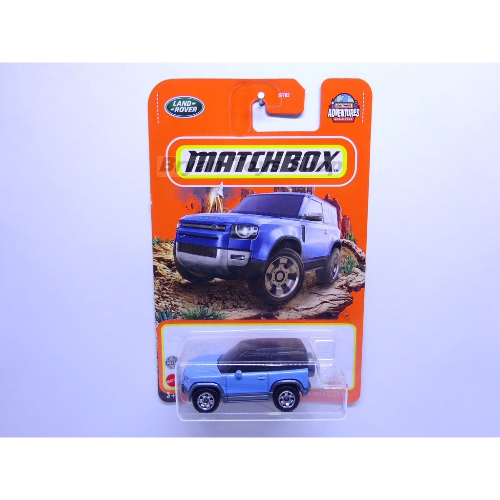 Matchbox 2020 Land Rover Defender 90 Biru Muda