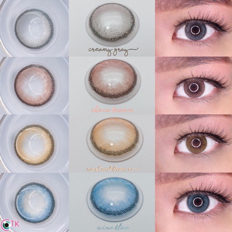 Softlens RECIPE Normal &amp; Minus 0.50 s/d 3.00 - CTK + FREE LENSCASE - KASIMURA