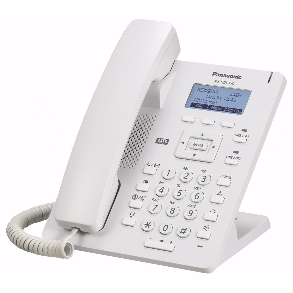 Panasonic SIP Telephone KX-HDV130 Corded IP Phone Garansi