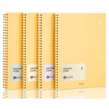 

Loose Leaf Notebook/ Buku Tulis Spiral A5/B5 80 Lembar Hard Cover Notebook Simple GLX580