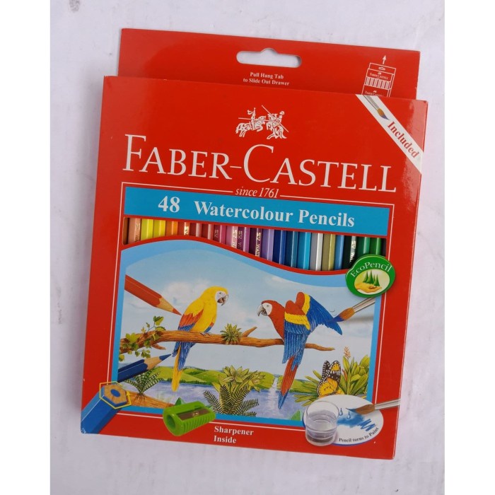 

Nikmati Pensil Warna Faber 48 Watercolour Terlaris