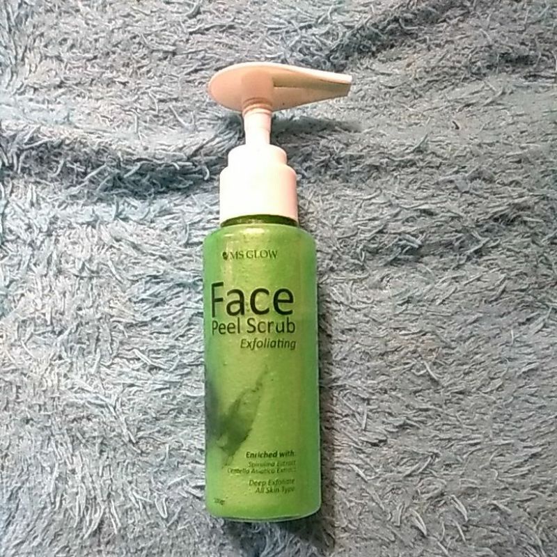 Preloved Ms Glow Face Peel Scrub Exfoliating