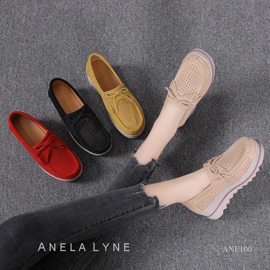 ANELA LYNE RANITA WEDGES SHOES ANE100 ORIGINAL